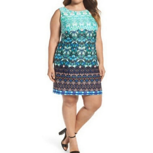 Just...Taylor 14 multicolored sheath dress - Picture 3 of 16